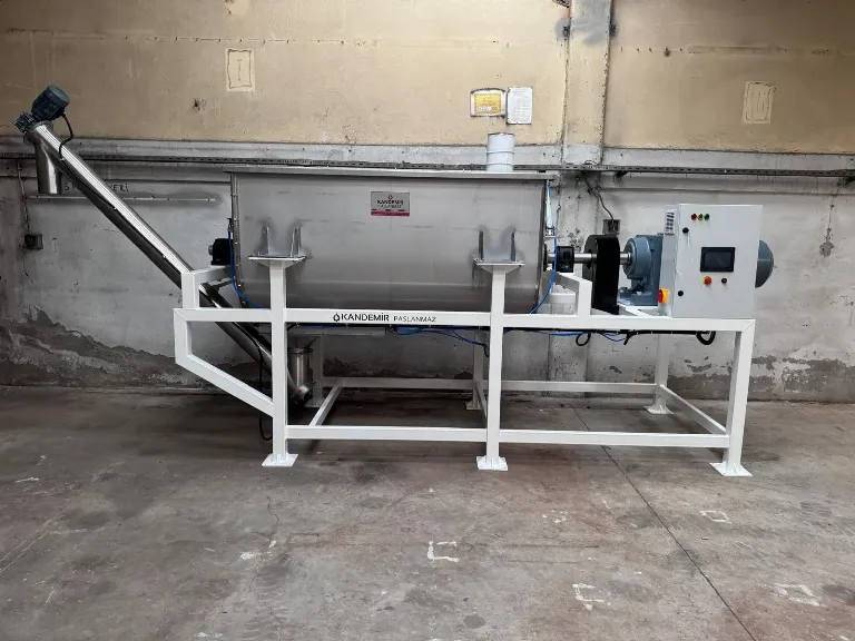 2500 Litre Yatay Toz Karıştırıcı Mikser KP-YTK-2500