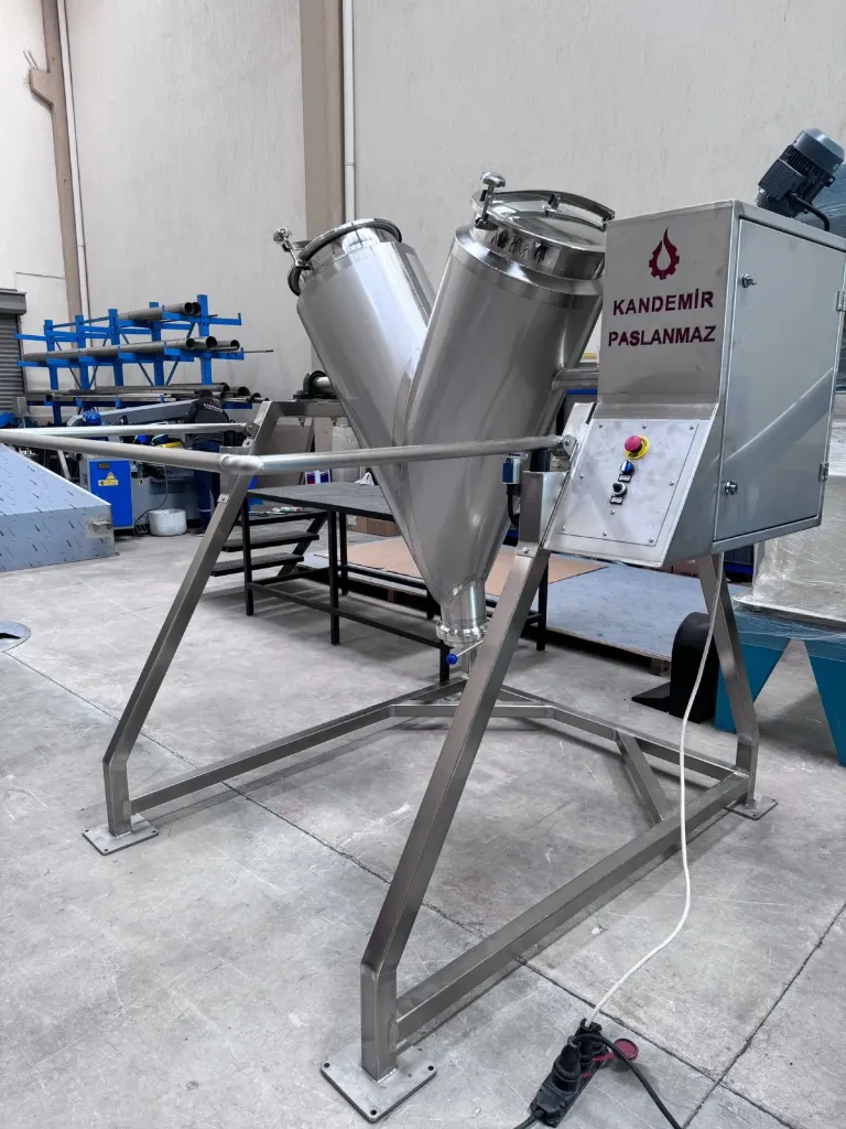 300 Litre V Tipi Toz Karıştırıcı KP-VTK-300