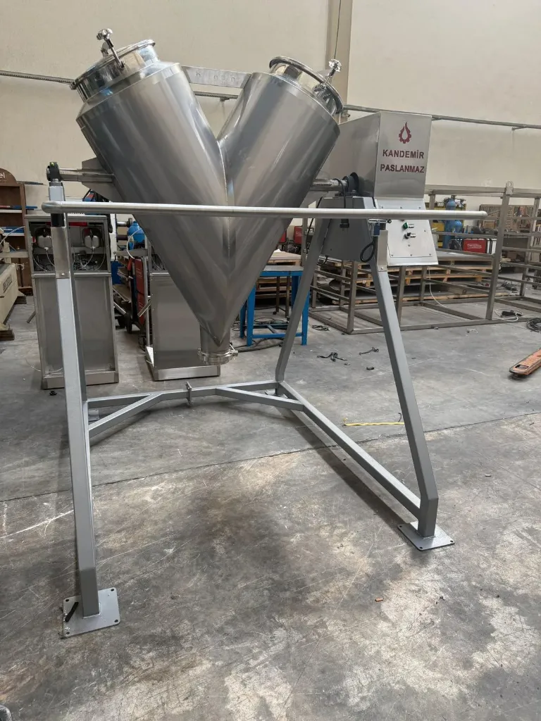 400 Litre V Tipi Toz Karıştırıcı KP-VTK-400