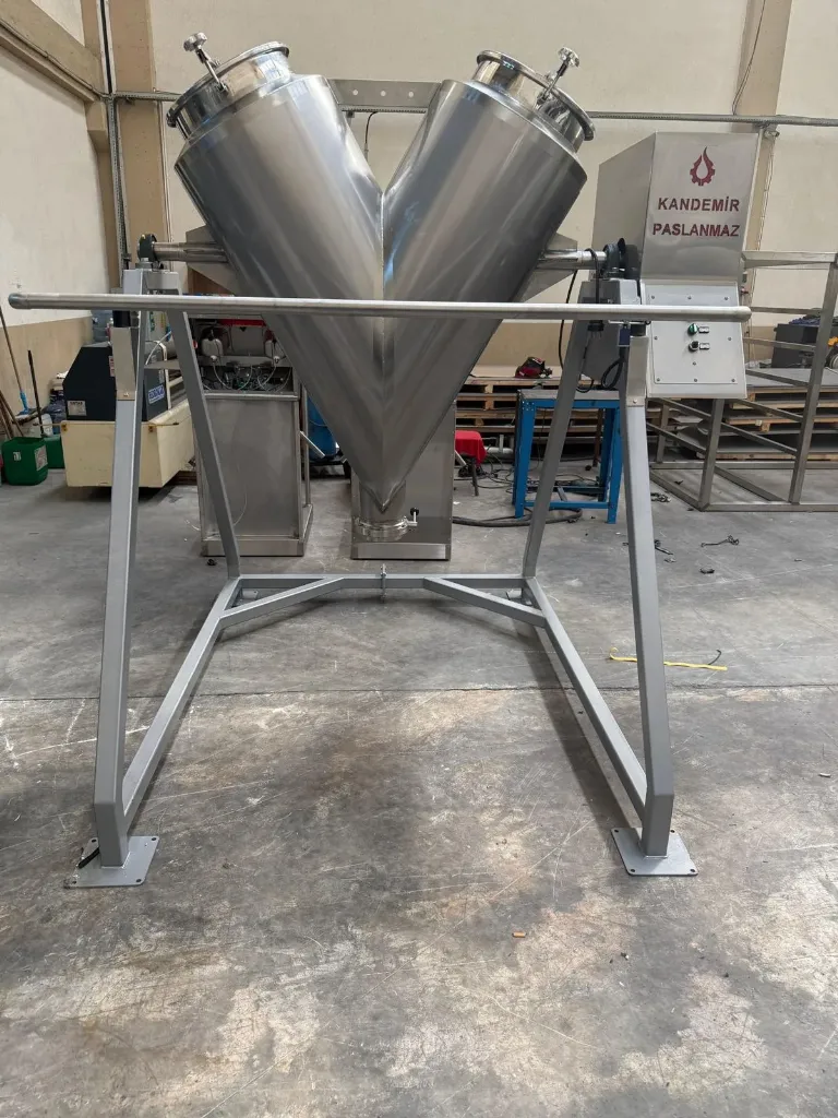 400 Litre V Tipi Toz Karıştırıcı KP-VTK-400