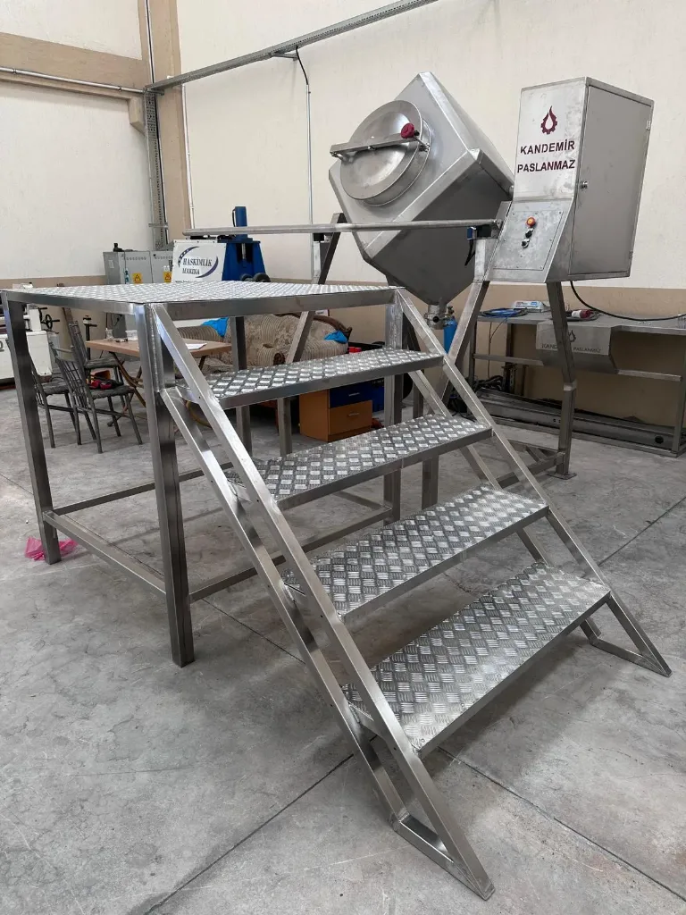 700 Liter Würfel-Pulvermischer KP-KTK 700